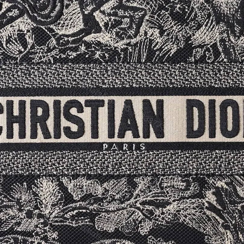 View 10 of 高仿Dior*BookTote系列藍色茹伊手袋L