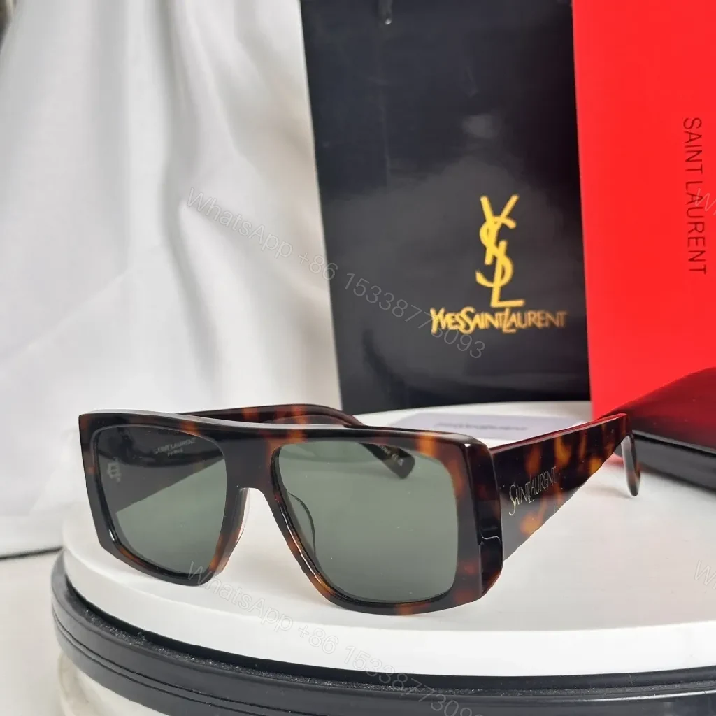 View 7 of Oversized Tortoiseshell Sunglasses: Signature Luxe Eyewear with Logo Details