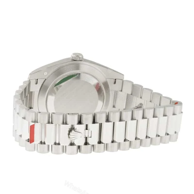 View 4 of Rolex Day-Date 36 128239 Super Clone : 36mm White Gold Diagonal Black Dial