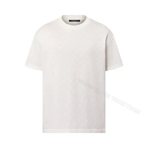 Lv Monogram Fil Coupe Cotton T-Shirt — view 1