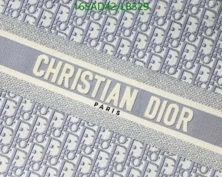 View 10 of Large Replica Dior Book Tote Handbag in Embroidered Canvas HKL478