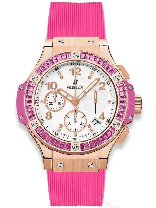 Replica Purple Ladies Hublot Big Bang — view 1