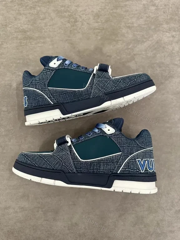 View 8 of Louis Vuitton-Inspired High-Top Sneakers: Luxe, All-Day Comfort