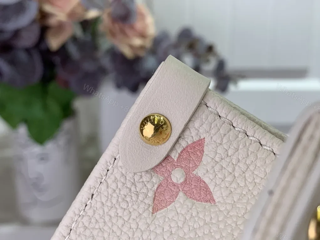 View 4 of Pastel Monogram Mini Bag â€” Modern City-Chic, 2-in-1 Carry