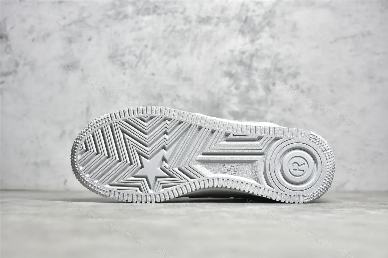 View 8 of Bapesta Gray White Reps