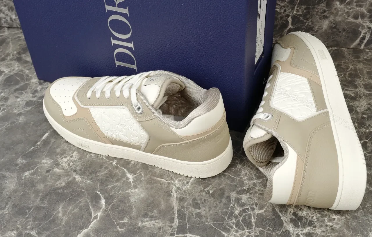 View 5 of Textured Luxury High-Top Sneakers: Subtle Designer Vibe