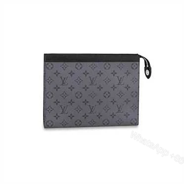 LOUIS VUITTON POCHETTE VOYAGE MM MONOGRAM ECLIPSE CANVAS M69535 — view 1