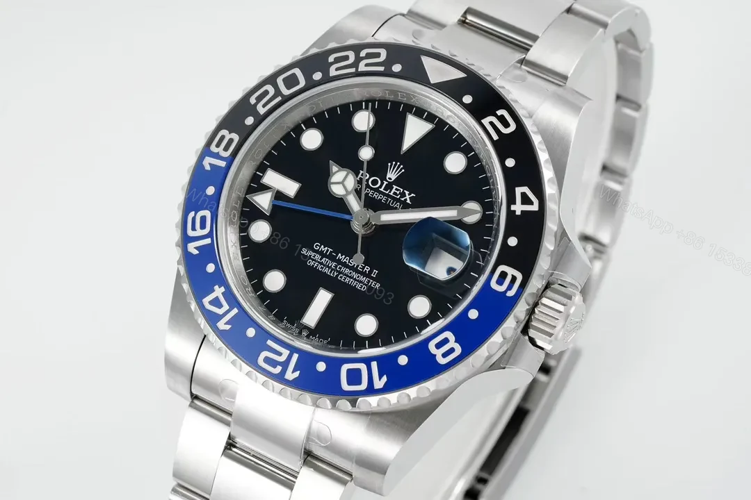 View 3 of MKS Factory Clean Factory EWE V5 GMT Black Blue Ceramic Watch