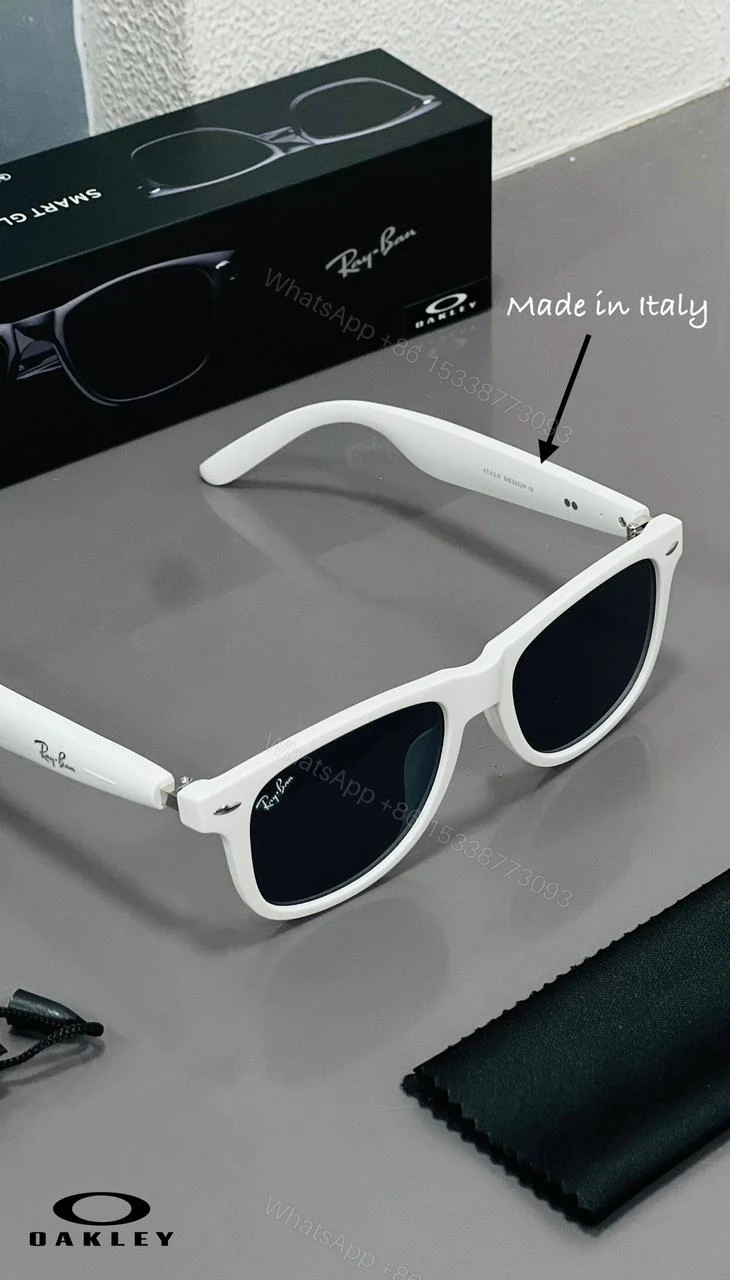 View 7 of Ray-Ban X Oakley Smart Glasses Full Matte White