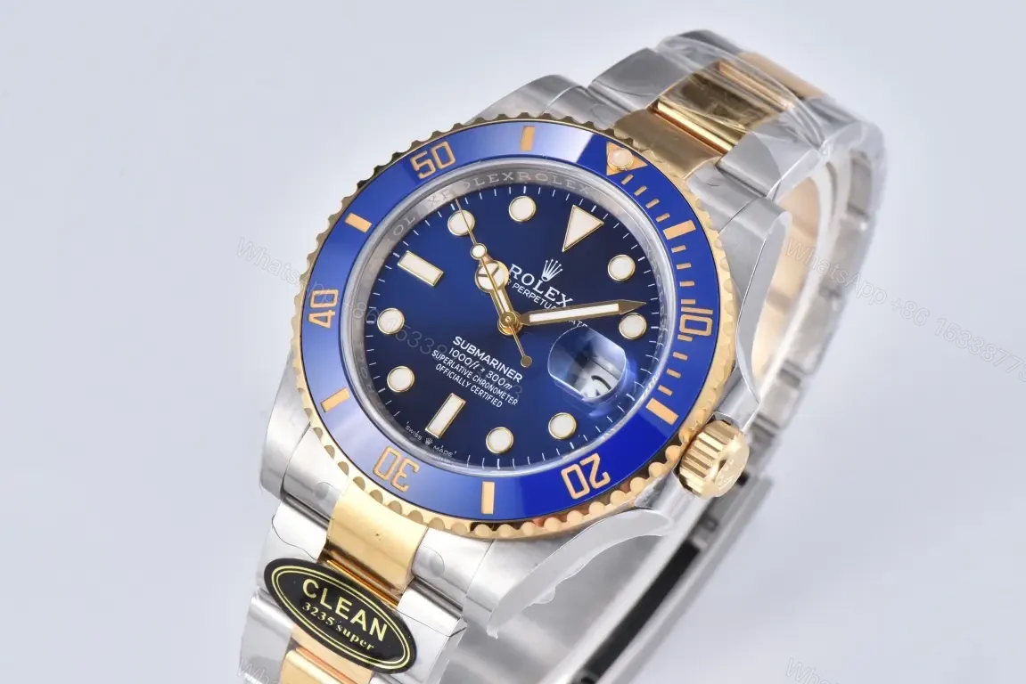 View 2 of Rolex Submariner Date 41MM Blue Dial Oyster Bracelet Premium Edition 126613LB-0002