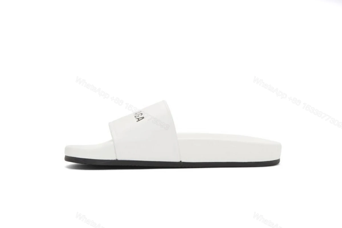 View 4 of Balenciaga Pool Slide White 565826 W1S80 9034