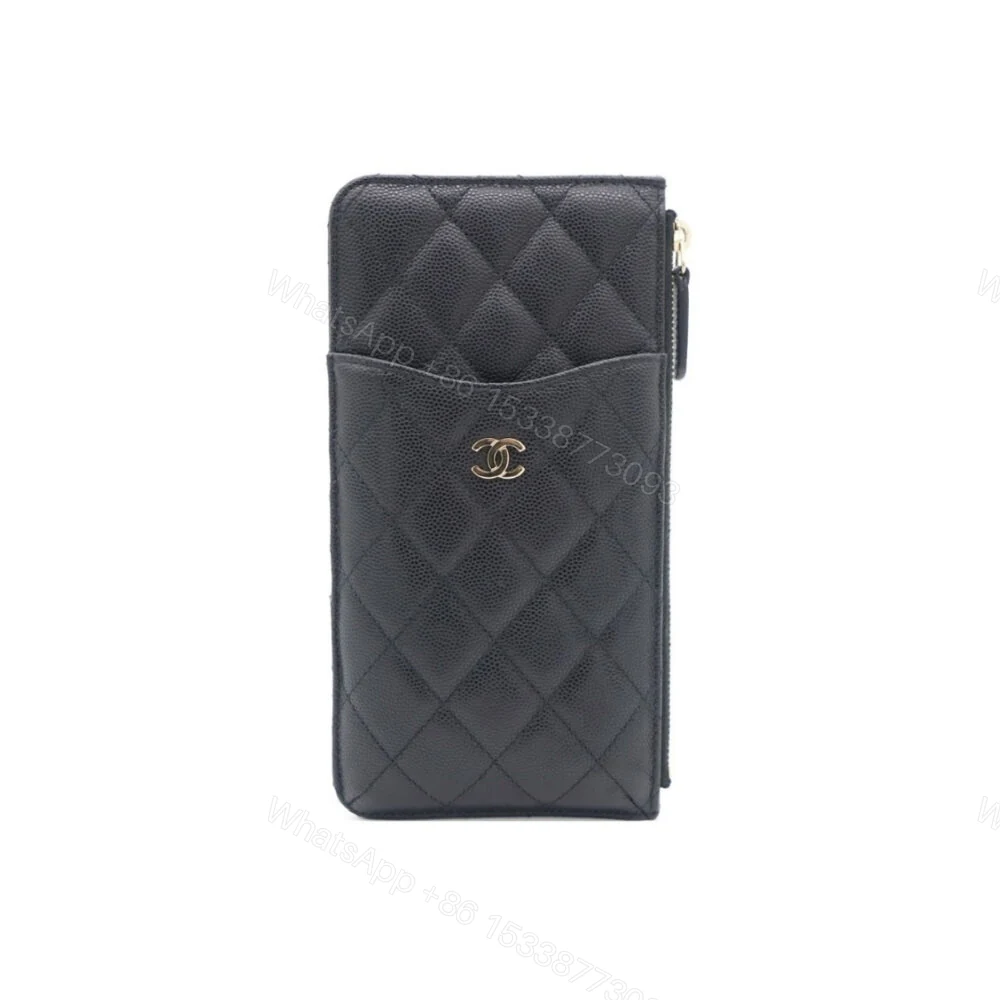 Chanel CO-CO Mini Pouch Wallet Gold Hardware Black 20Cm — view 1