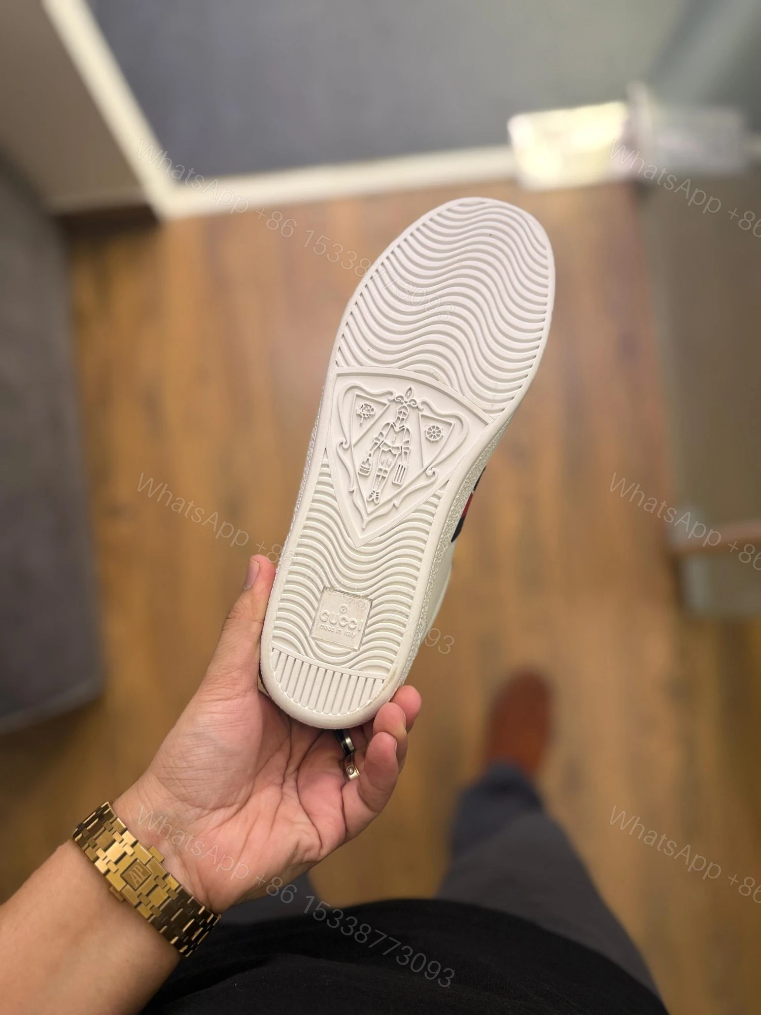 View 5 of FIRST COPY GUCCI ACE TOP SNEAKER FOR MEN