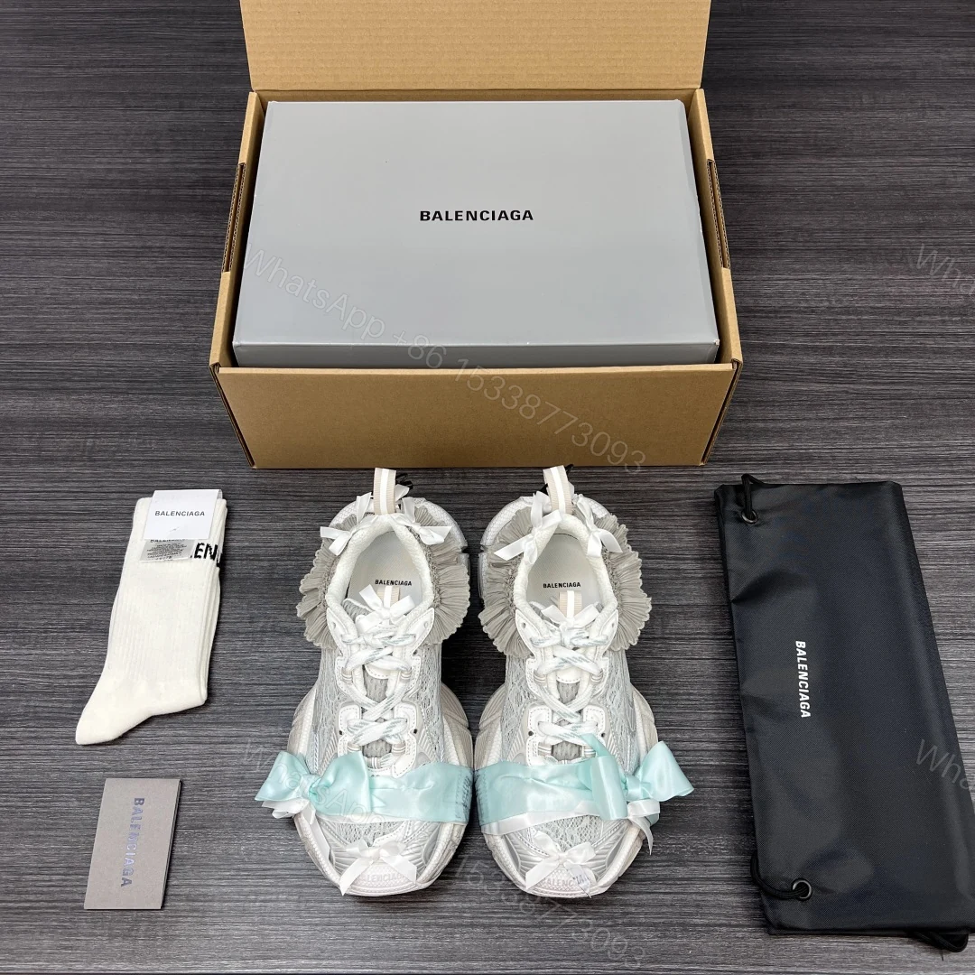 Balenciaga A貨蝴蝶結老爹鞋女孩風格個性造型款 — view 1