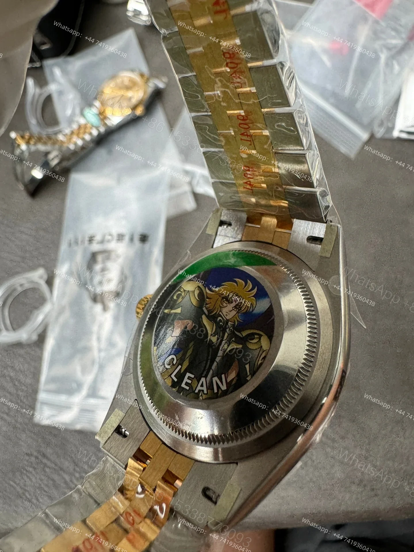 View 11 of Rolex Datejust M126233-0035 1:1 Replica Gray Roman Dial Jubilee 36MM 3235 Movement Super Clone Watch