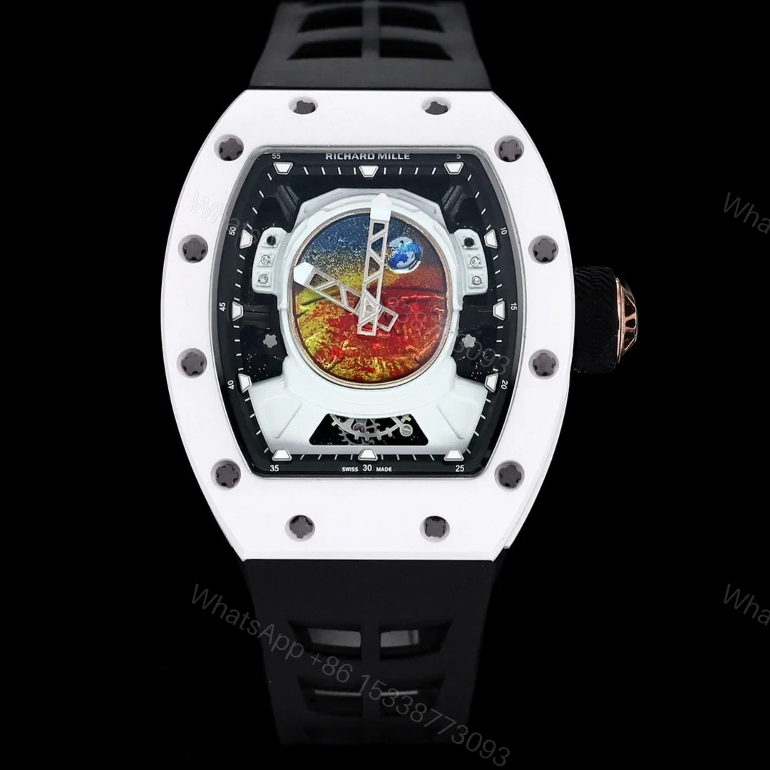 Richard Mille RM52-05 Pharrell Williams Mars Mission Automatic Skeleton Watch Space Inspired Premium Edition RM-RM52-05-PW-MARS-SKL-02 — view 1