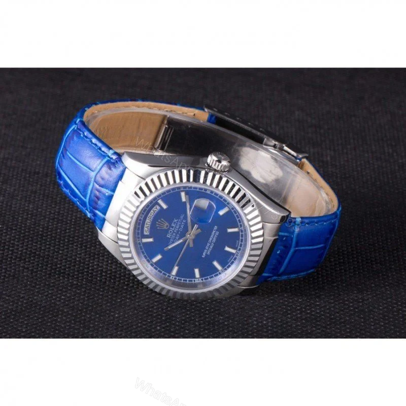View 5 of Superclone Rolex Day-Date Blue Dial 621490 35 mm