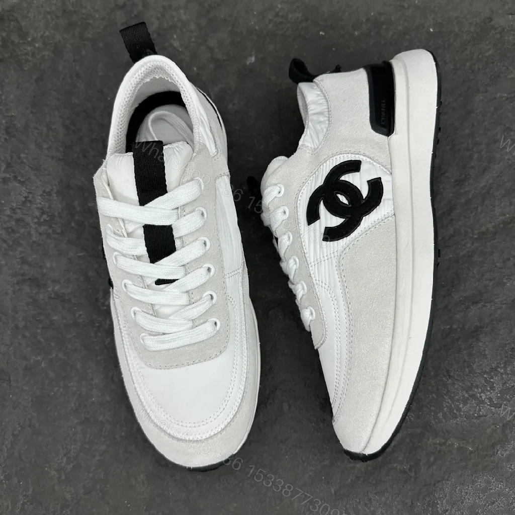 View 9 of Patterned Perfection: Luxe High-Top Sneakers with Premium Suede & Leather
