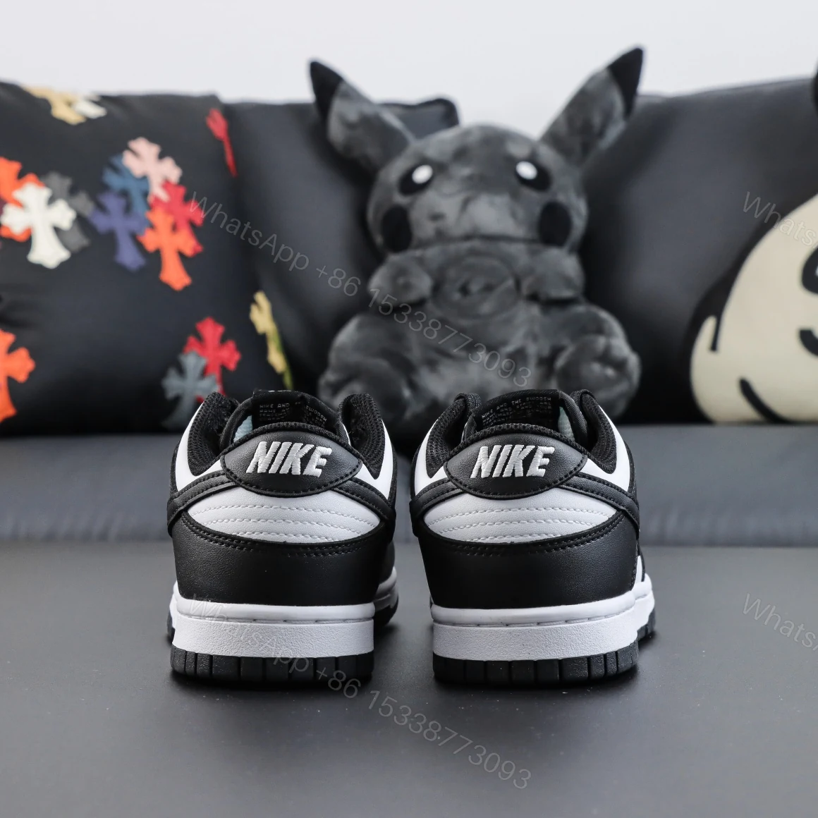 View 6 of Nike Dunk Low Retro White Black Panda Reps