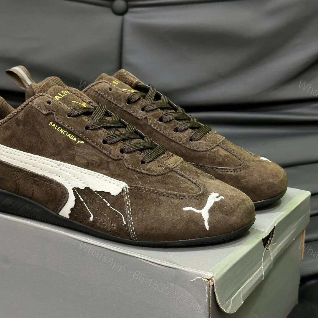 View 3 of First Copy Balenciaga AA X Puma Speed Cat HAUTE COFFE