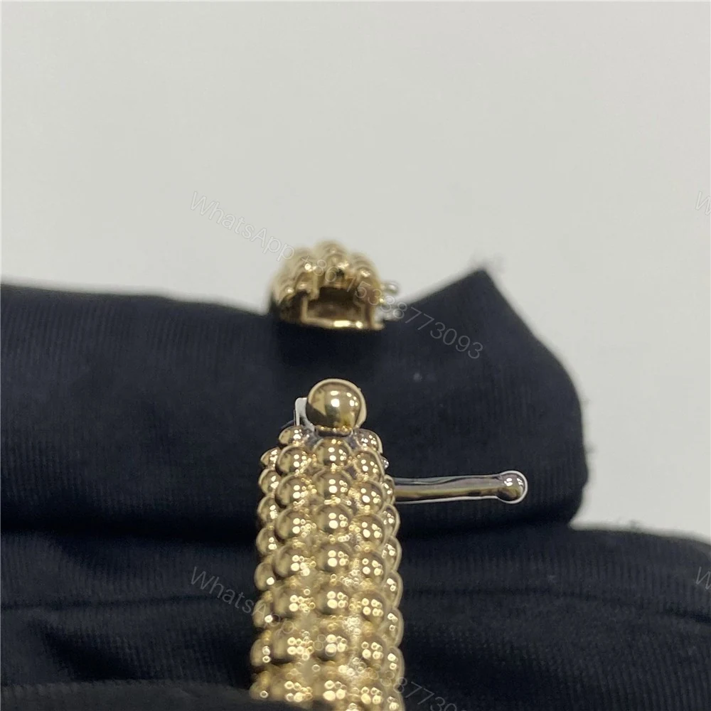 View 4 of Van Cleef & Arpels Perlee Bracelet Large Model 5-row Bead Yellow Gold