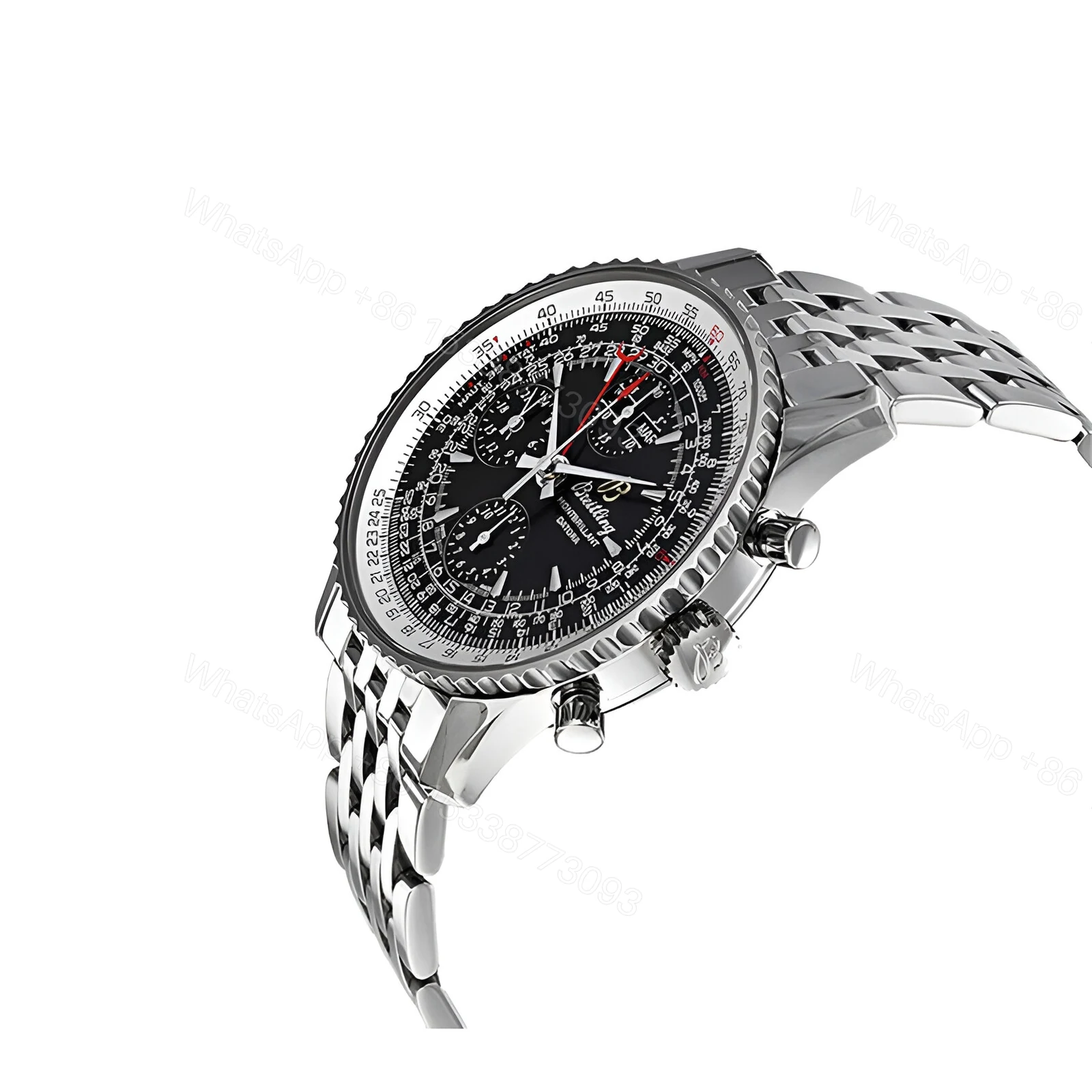 View 3 of Breitling Montbrillant Datora Replica