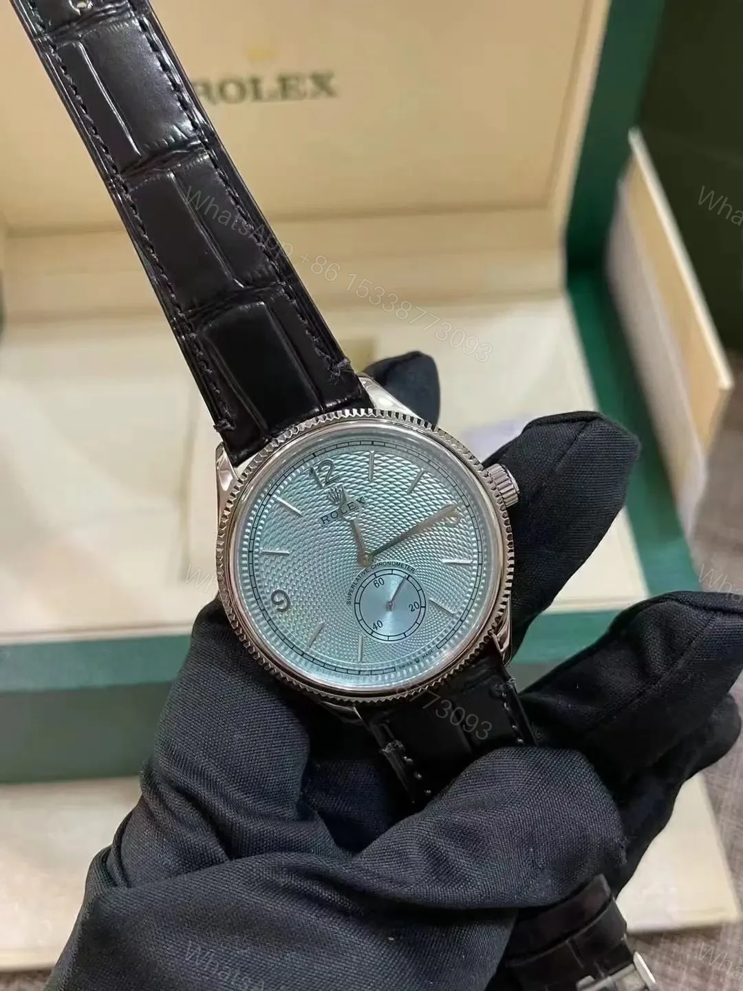 View 8 of New 2024 1908 Replica Rolex Perpertual 39mm Platina