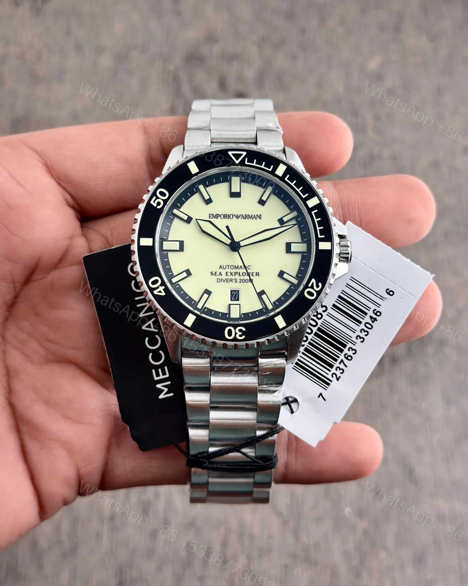 View 2 of Emporio Armani Sea Explorer Automatic AR60083