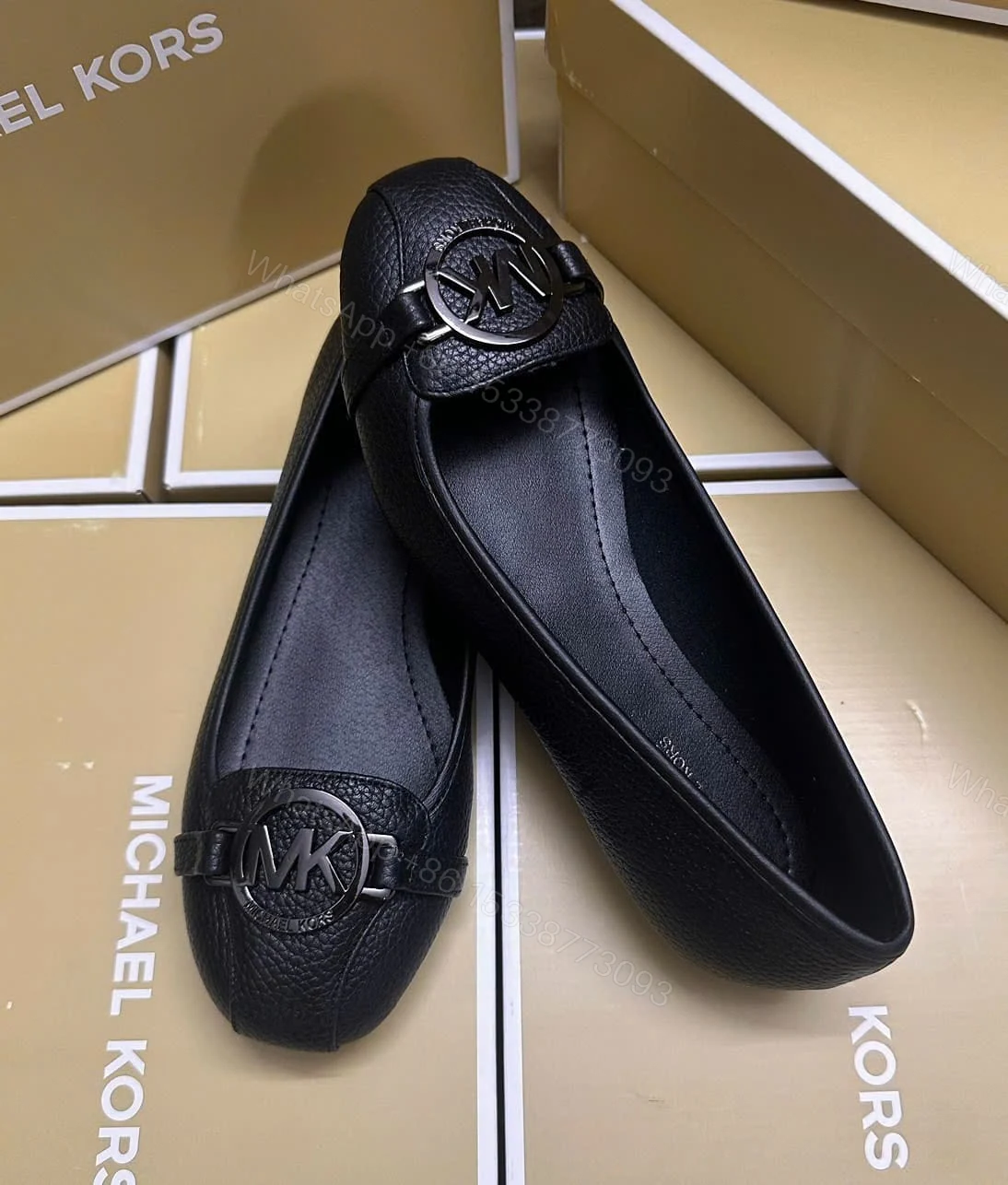 View 2 of FIRST COPY MICHAEL KORS ballerina Black