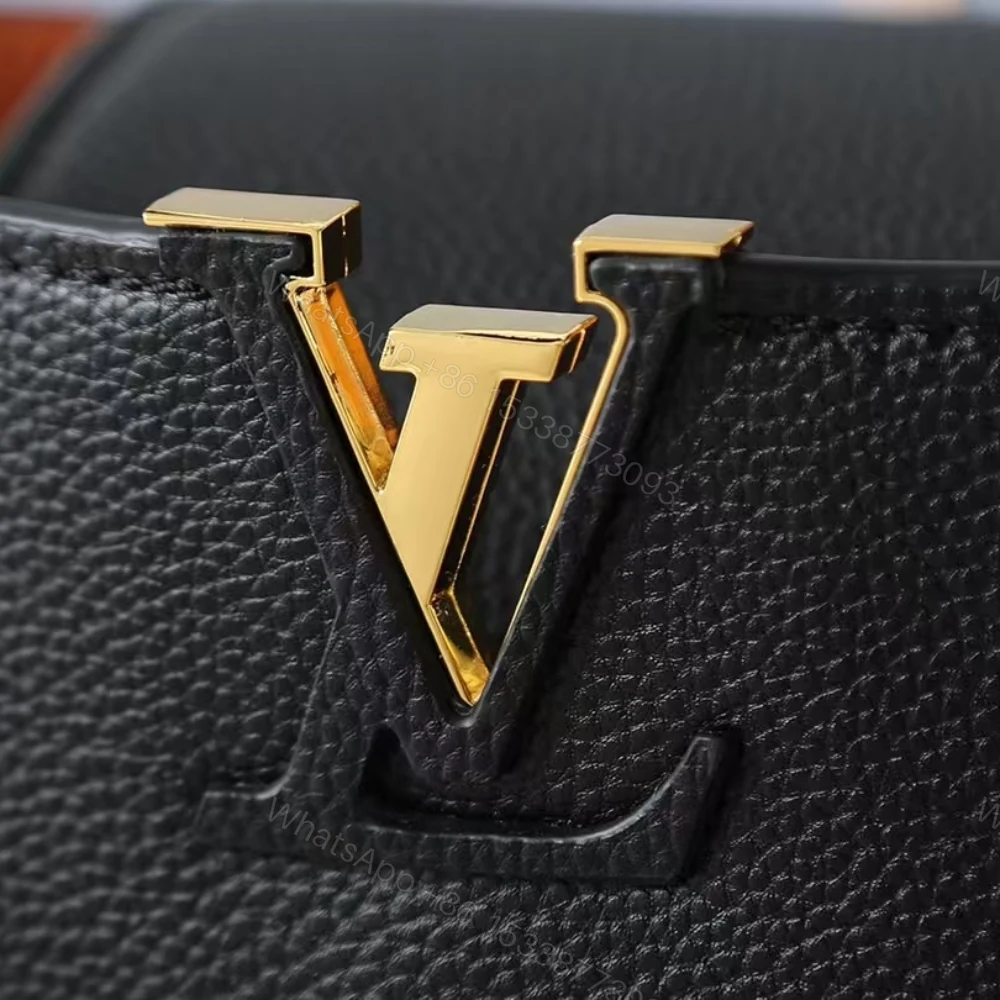 View 6 of Louis Vuitton Capucines MM Souple Black 33Cm M14370