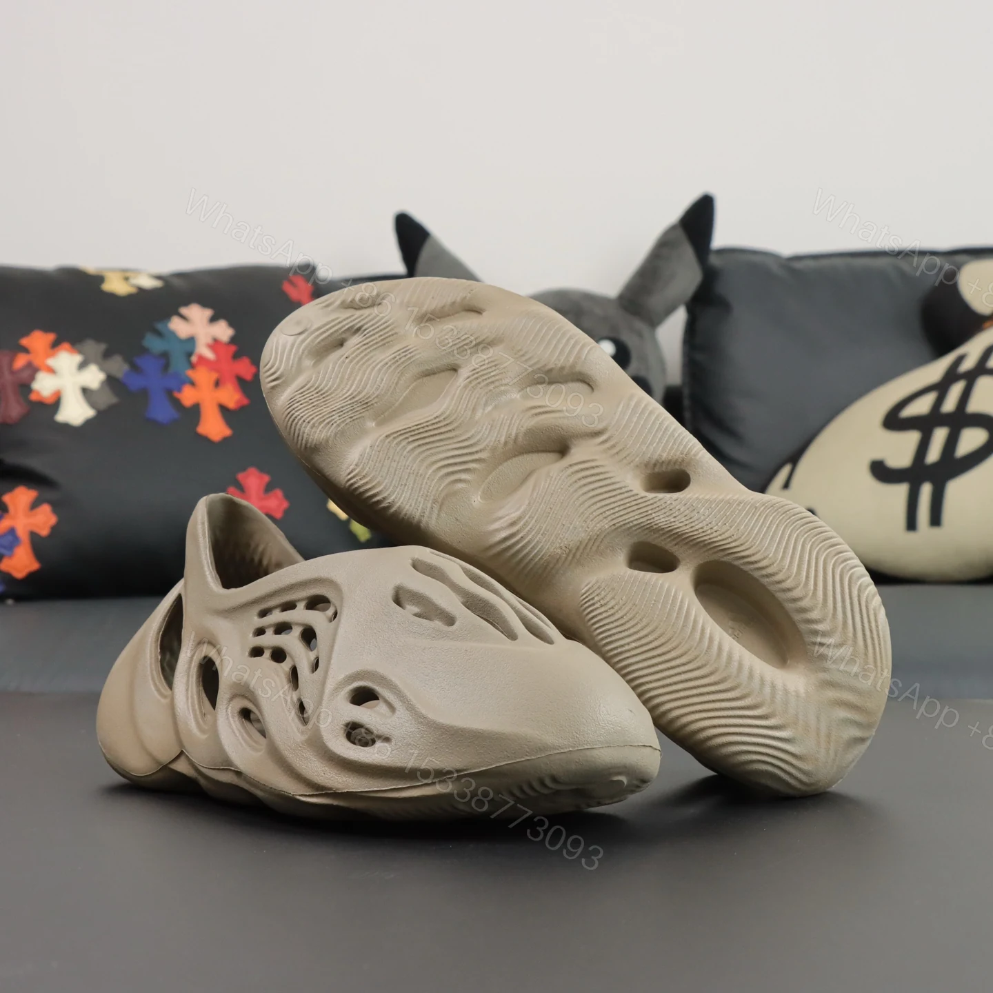 View 3 of Yeezy Foam Runner MX Stone Salt Reps