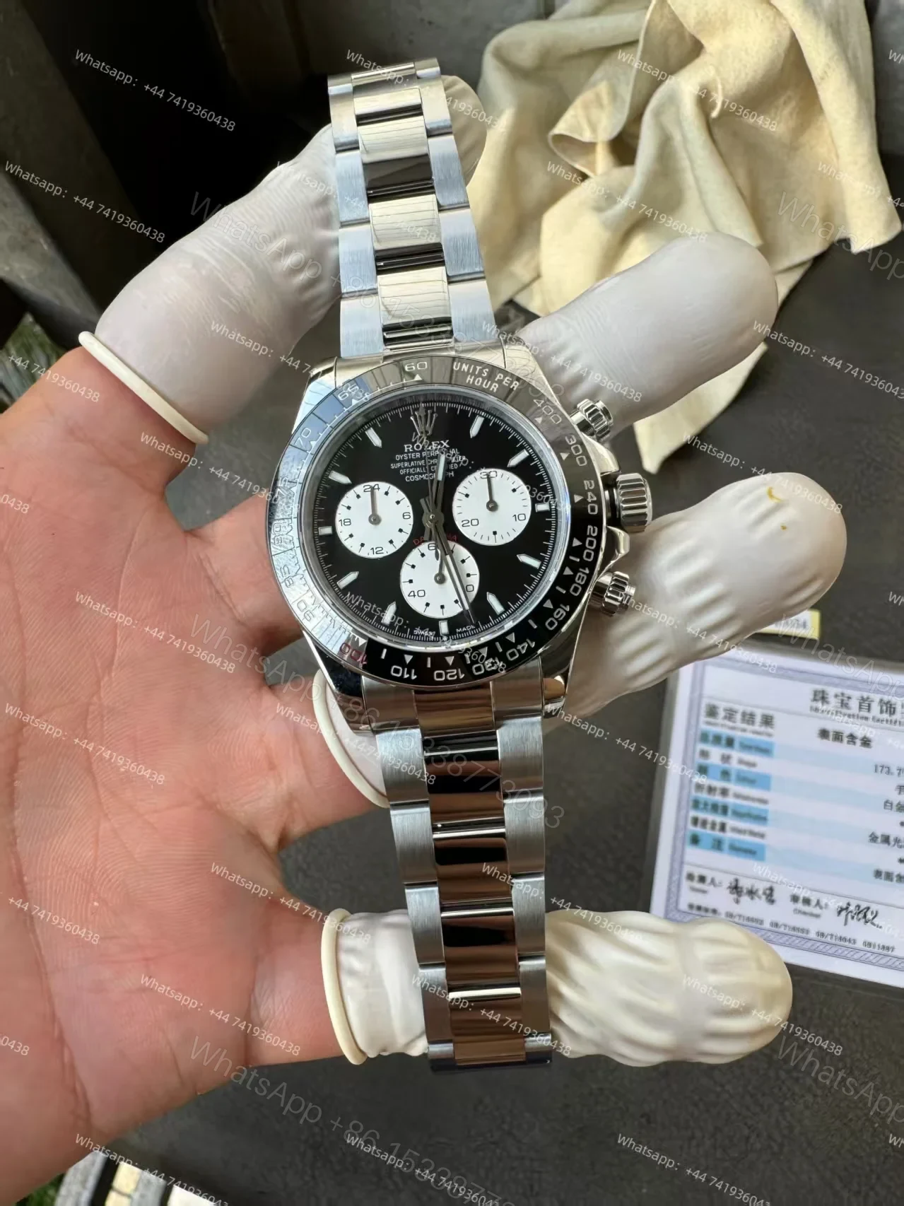 View 2 of Rolex Super Clone 1:1 Le Mans Daytona 100 Years Anniversary M126529LN 4132 Movement
