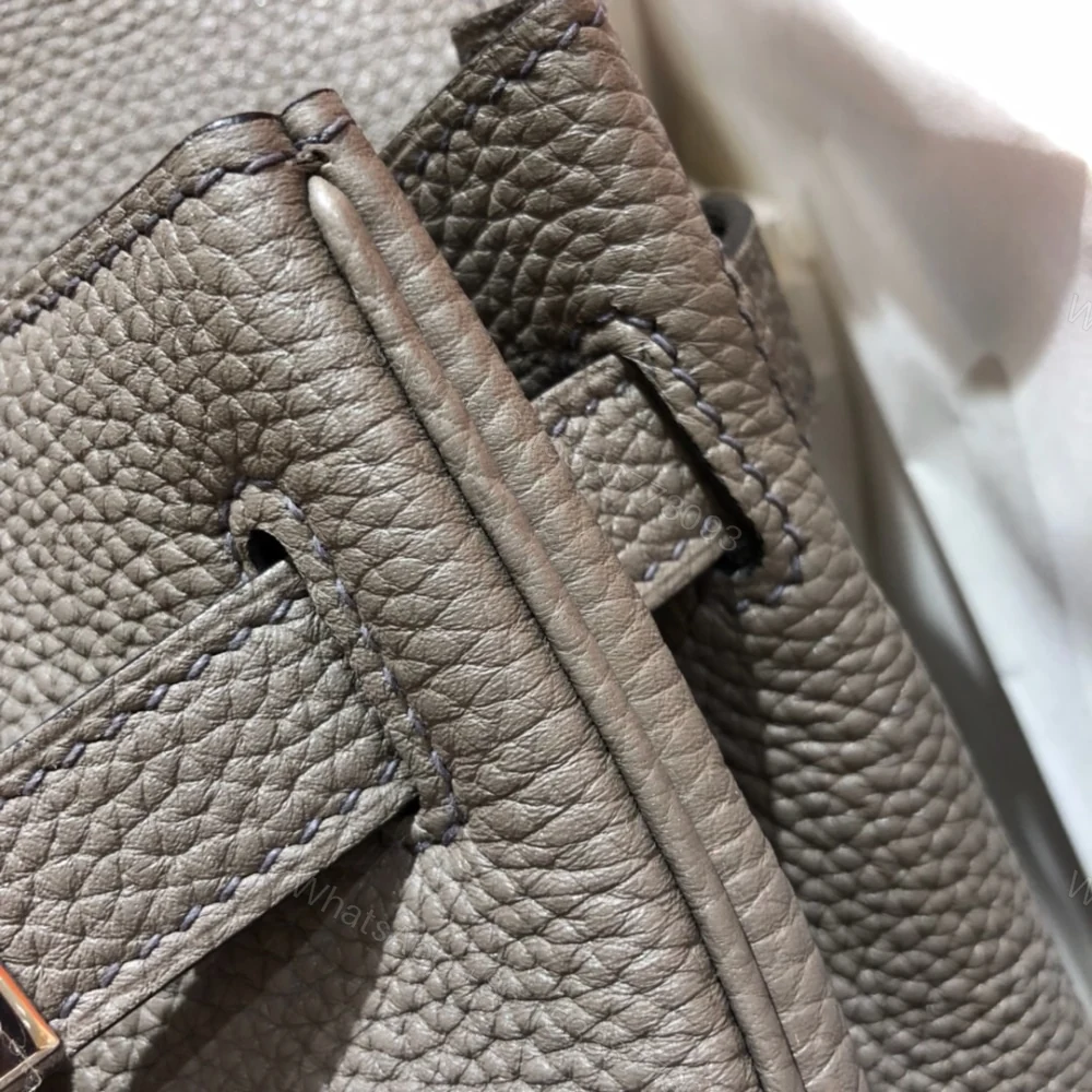 View 3 of Hermes Birkin 25 Togo Gris Meyer 25Cm