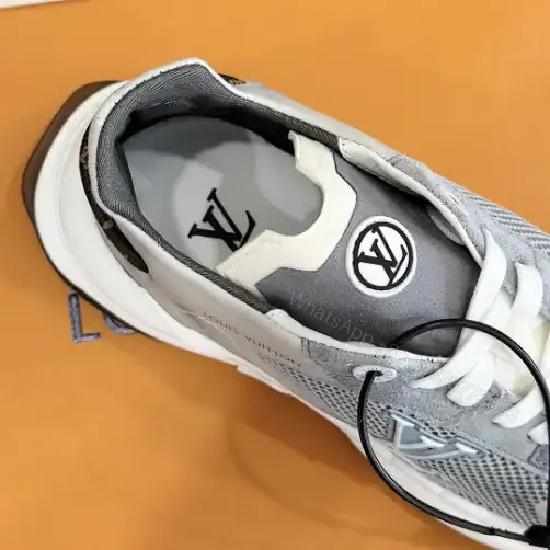 View 7 of LOUIS VUITTON RUN 55 SNEAKERS IN GREY – LSVT357