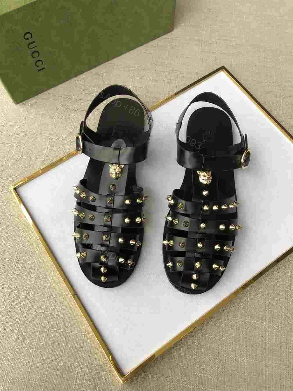 View 5 of GUCCI SANDAL WITH DOUBLE G – SDG004