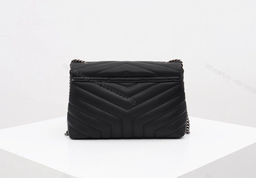 View 9 of Saint Laurent Women Loulou Small in Quilted