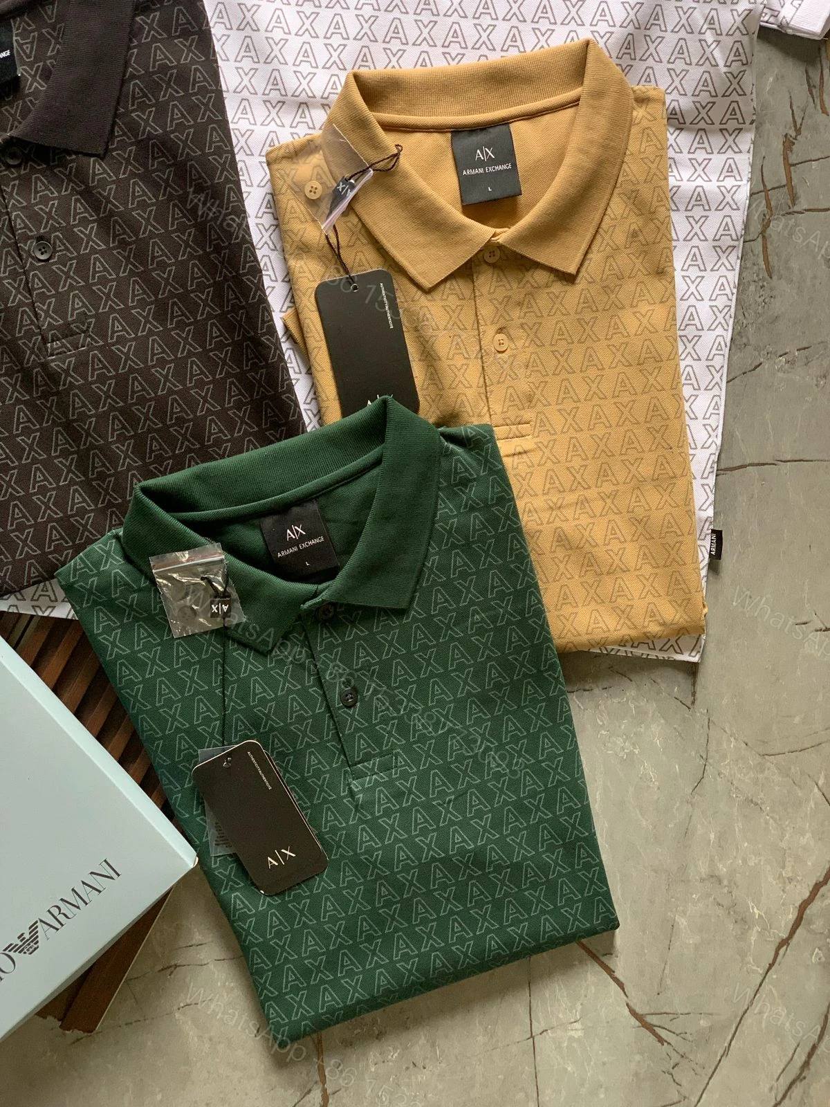 View 6 of FIRST COPY ARMANI IMPORTED SUMMER POLO T-SHIRT