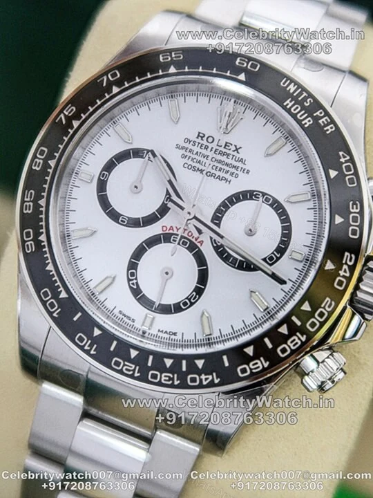 View 2 of Super Clone Rolex Daytona Panda 126500LN Replica Watch