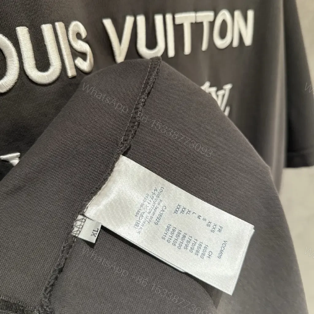View 5 of Oversized Crewneck Tee: Luxe Minimalist Logo, Premium Knit