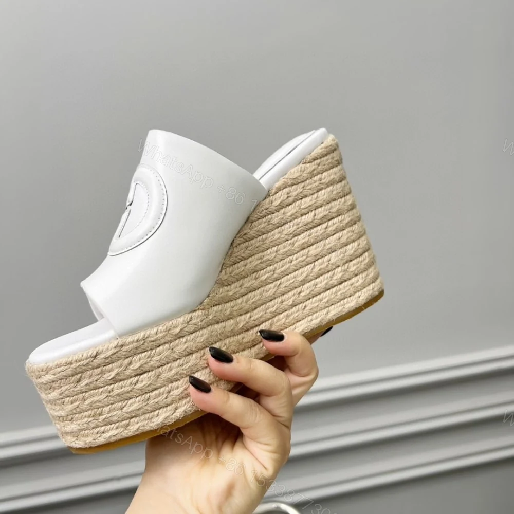 View 5 of GUCCI WOMEN’S INTERLOCKING G SANDAL WHITE