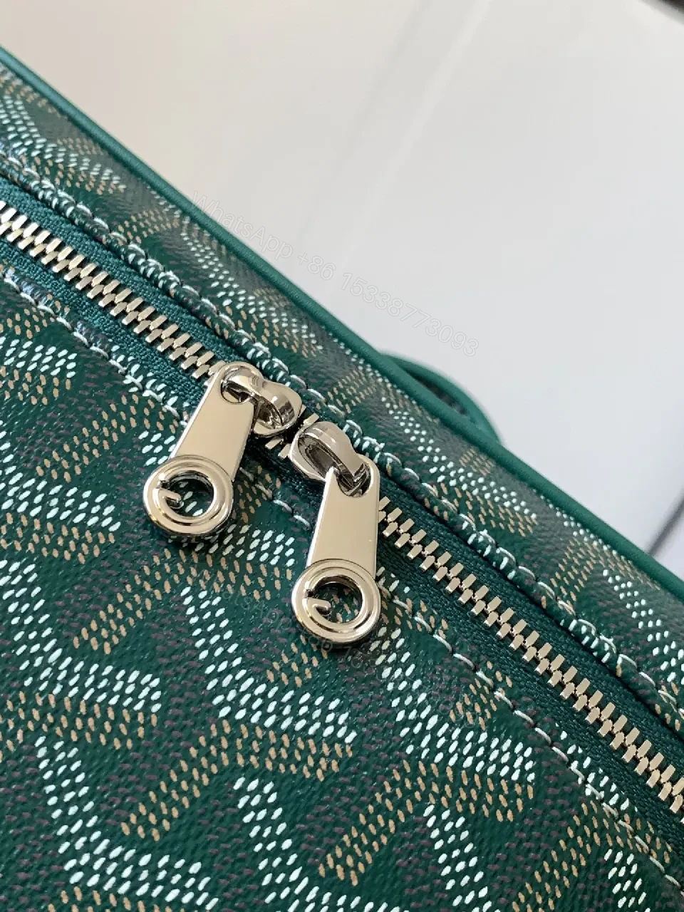 View 6 of Compact Monogram Satchel: Luxe City Bag, Crossbody-ready