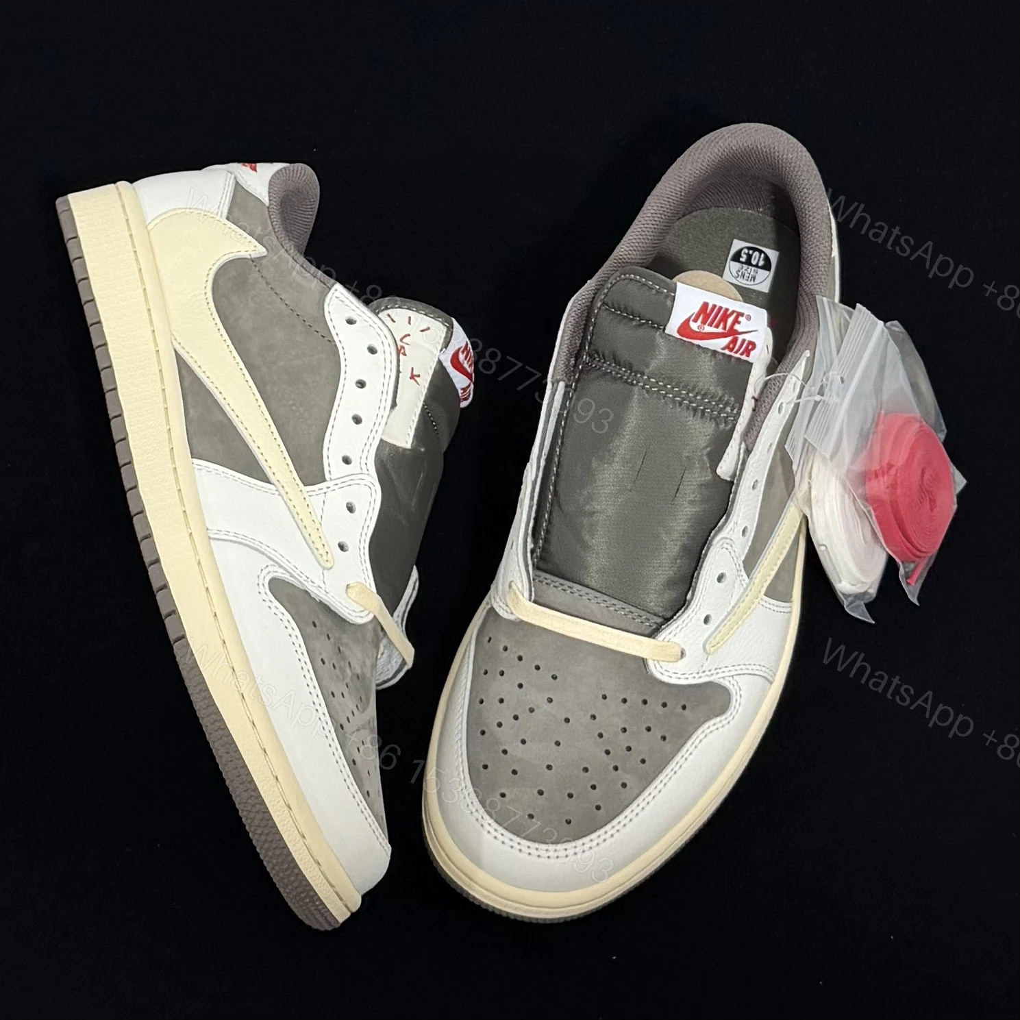View 8 of Air Jordan 1 Retro Low Travis Scott Reverse Mocha Reps