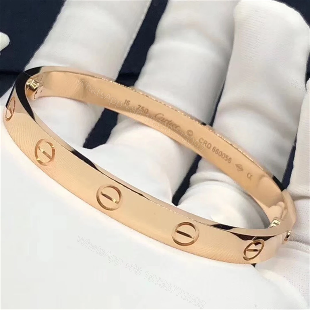View 3 of Cheap Real 18K Yellow Gold Cartier Love Bracelet