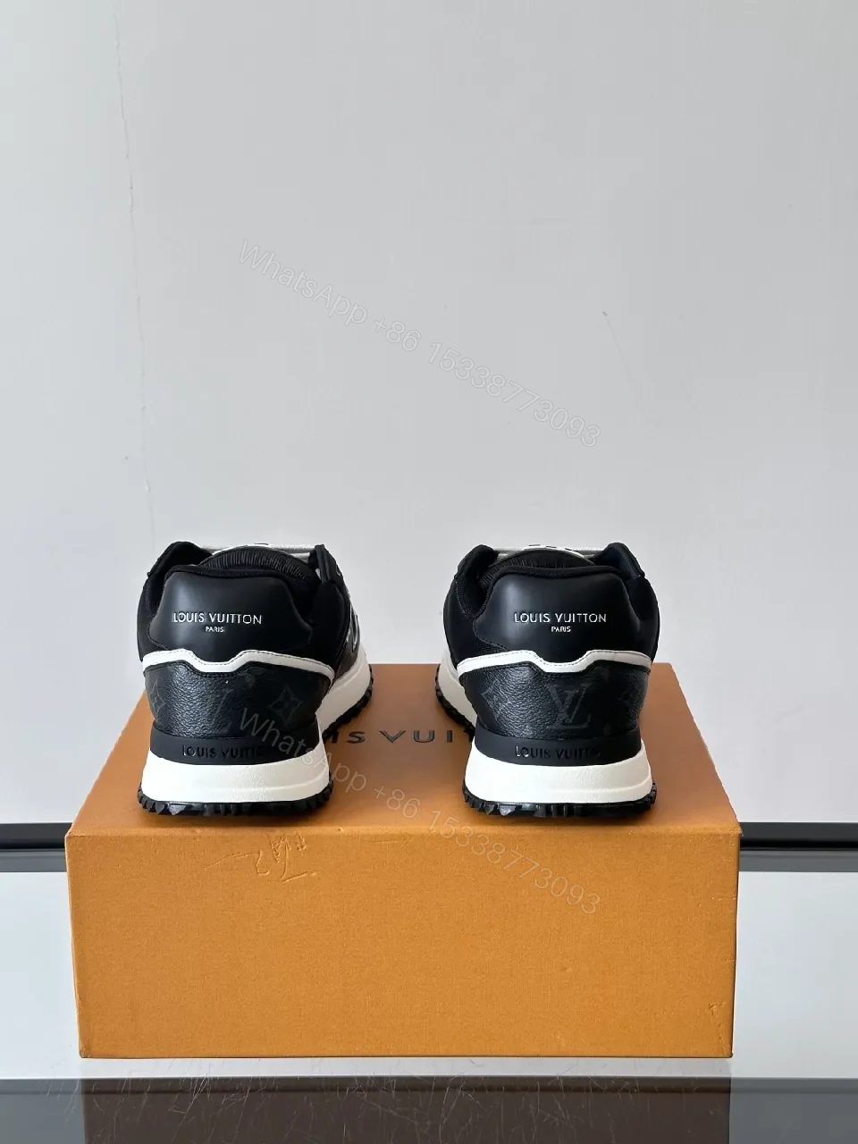 View 7 of Monochrome Luxe High-Top Sneaker with Premium Leather Comfort
