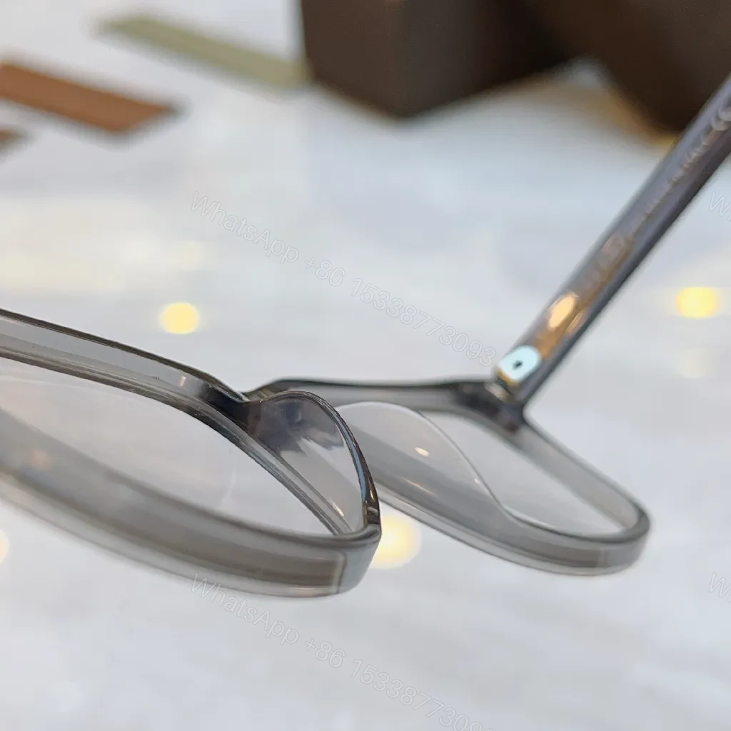 View 7 of Brown Acetate Bold Square Eyewear — Luxury Everyday Confidence