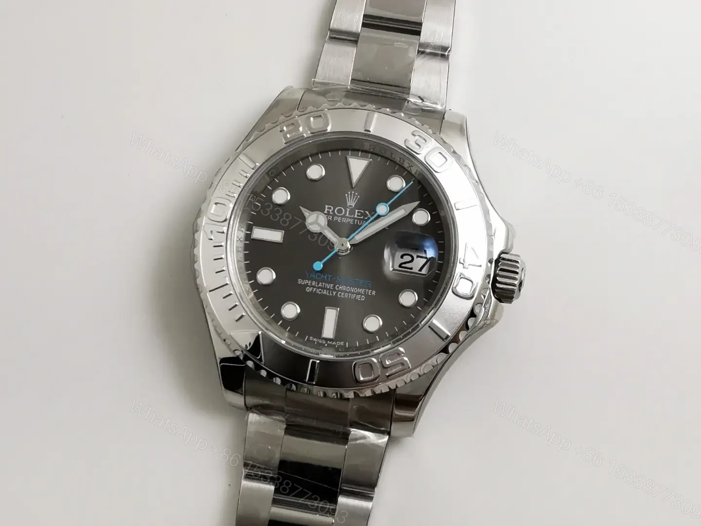 Rolex Yacht-Master 40 Rolesium Dark Rhodium Dial 116622-0003 — view 1