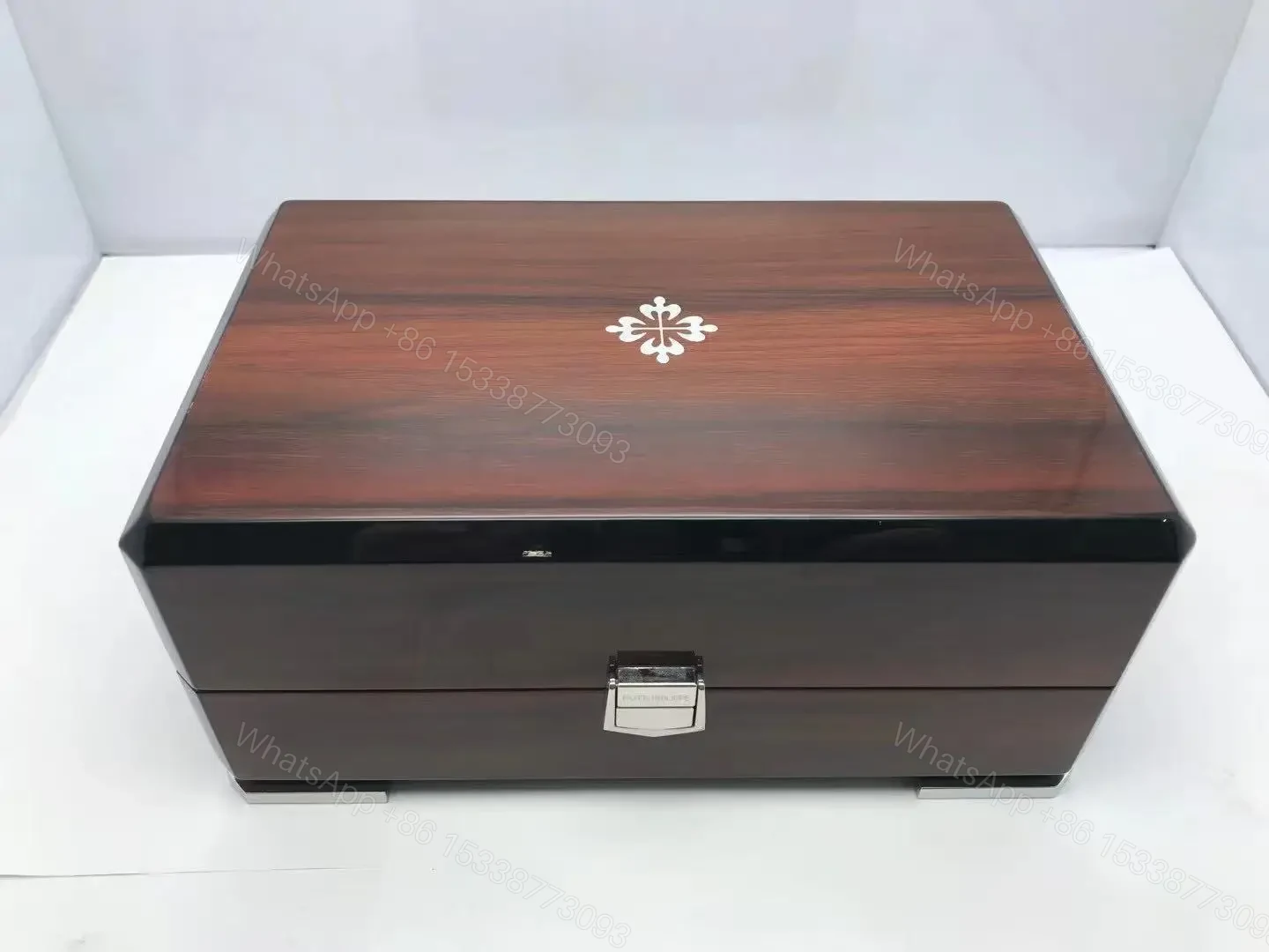 View 2 of Super Clone Replica Patek Philippe Wooden Watch box