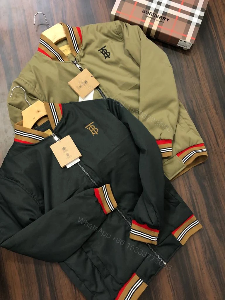 View 13 of First Copy Burberry Imported Bomber Jackets for Men