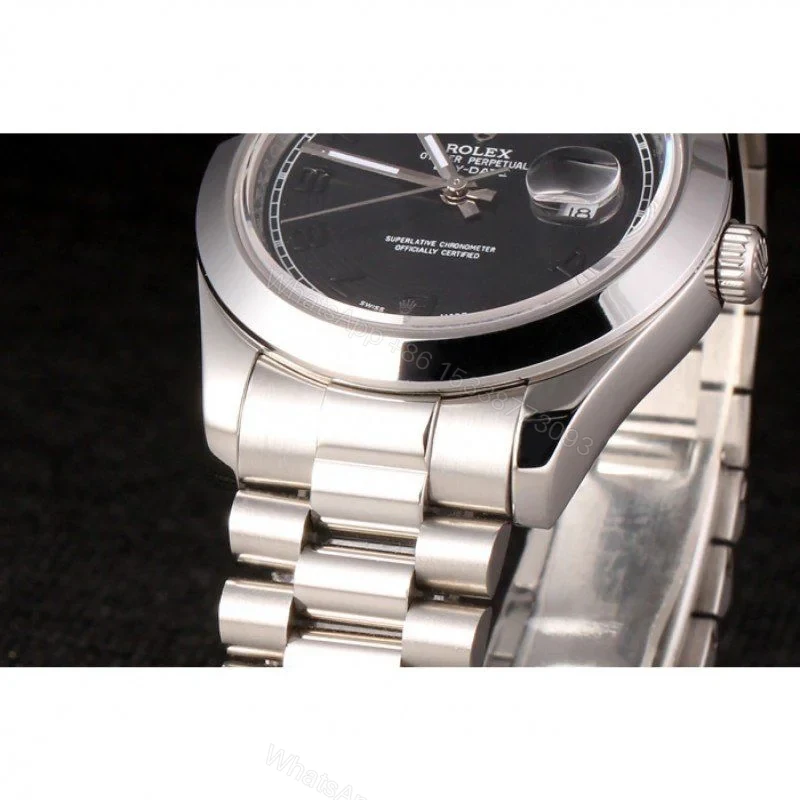 View 7 of Superclone Rolex Day-Date Black Dial 80294 40 mm