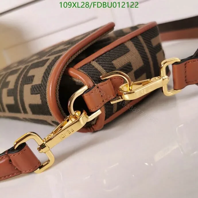 View 12 of Fendi Knockoff Baguette Bag in Premium Canvas BG41895